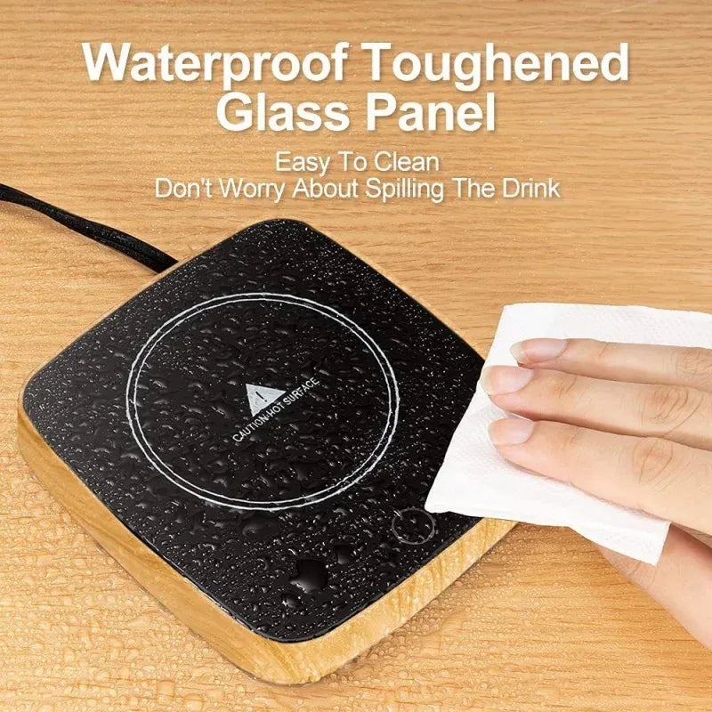 Coffee Mug Warmer 3 Gear Adjustable Calorifier Timing Cup Heater Thermostatic Coaster Milk Tea Water Electric Heating Cup Mat Coffee Mug Warmer 3 Gear Adjustable Calorifier Timing Cup Heater Thermostatic Coaster Milk Tea Water Electric Heating Cup Mat