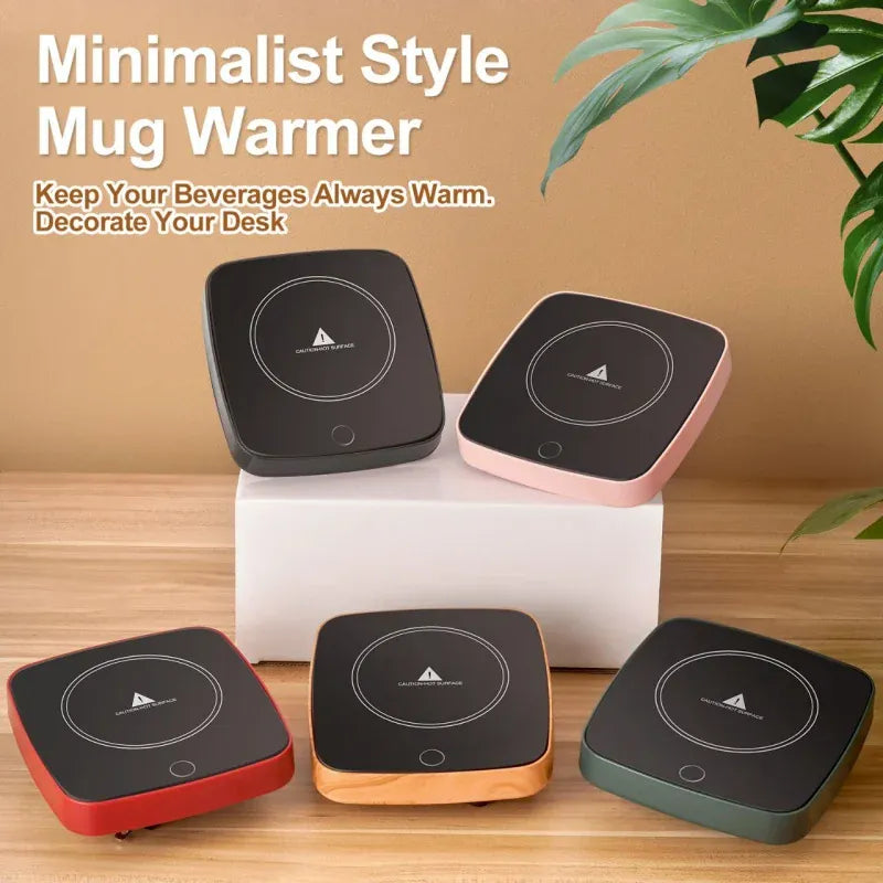 Coffee Mug Warmer 3 Gear Adjustable Calorifier Timing Cup Heater Thermostatic Coaster Milk Tea Water Electric Heating Cup Mat Coffee Mug Warmer 3 Gear Adjustable Calorifier Timing Cup Heater Thermostatic Coaster Milk Tea Water Electric Heating Cup Mat
