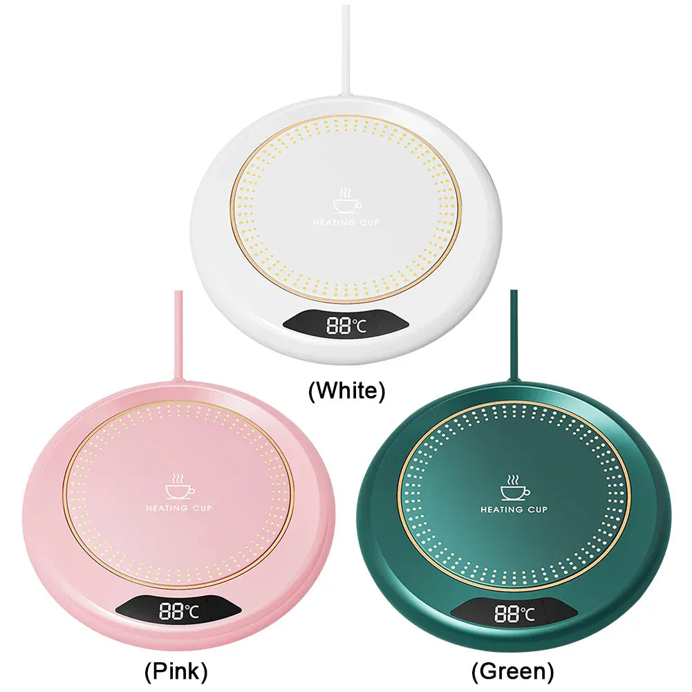 Coffee Mug Warmer 3 Temperature Setting Electric Coffee Warmer Heating Plate Portable Cup Warmer for Travel Office Desk Home Use Coffee Mug Warmer 3 Temperature Setting Electric Coffee Warmer Heating Plate Portable Cup Warmer for Travel Office Desk Home Use