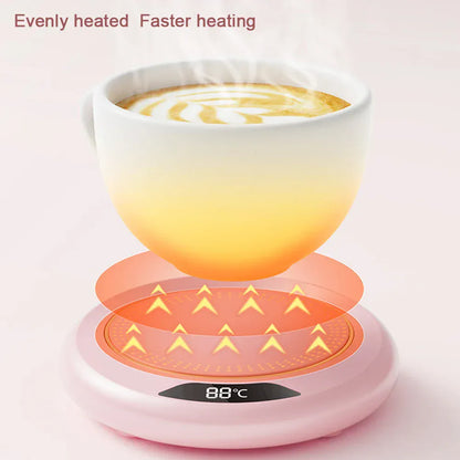 Coffee Mug Warmer 3 Temperature Setting Electric Coffee Warmer Heating Plate Portable Cup Warmer for Travel Office Desk Home Use Coffee Mug Warmer 3 Temperature Setting Electric Coffee Warmer Heating Plate Portable Cup Warmer for Travel Office Desk Home Use