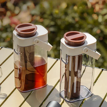 Cold Brew Coffee Maker 1000ml - Leak-Proof Iced Coffee Jar | Wahooly Cold brew coffee pot 1000ml Iced Coffee Maker Cold Brew Jar Leak Proof Container large capacity cold water kettle Kitchen Tools