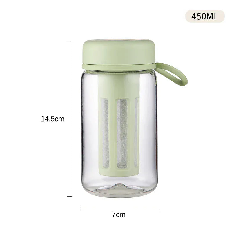 Portable Cold Brew Coffee Maker - High Capacity Filter Bottle | Wahooly Cold Brew Coffee Pot High-capacity Espresso Filter Bottle Cold Brewing Pot Portable Iced Brew Coffee Maker Juice Coffe Kettle