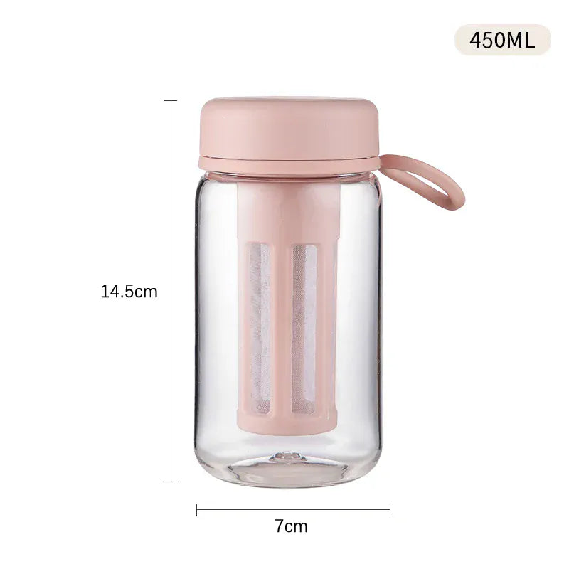 Portable Cold Brew Coffee Maker - High Capacity Filter Bottle | Wahooly Cold Brew Coffee Pot High-capacity Espresso Filter Bottle Cold Brewing Pot Portable Iced Brew Coffee Maker Juice Coffe Kettle