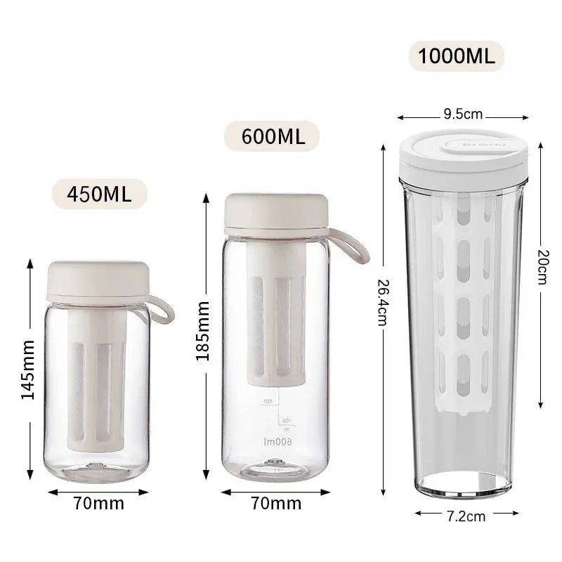 Portable Cold Brew Coffee Maker - High Capacity Filter Bottle | Wahooly Cold Brew Coffee Pot High-capacity Espresso Filter Bottle Cold Brewing Pot Portable Iced Brew Coffee Maker Juice Coffe Kettle