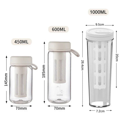 Portable Cold Brew Coffee Maker - High Capacity Filter Bottle | Wahooly Cold Brew Coffee Pot High-capacity Espresso Filter Bottle Cold Brewing Pot Portable Iced Brew Coffee Maker Juice Coffe Kettle
