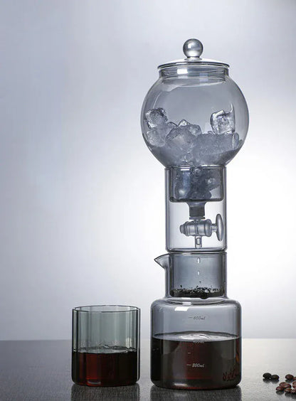 Cold Brew Coffee Pot Set with Filter Glass Dripper ICED Coffee Pot Maker High Quality Specialized Barista Accessories Espresso Cold Brew Coffee Pot Set with Filter Glass Dripper ICED Coffee Pot Maker High Quality Specialized Barista Accessories Espresso