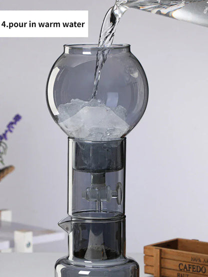 Cold Brew Coffee Pot Set with Filter Glass Dripper ICED Coffee Pot Maker High Quality Specialized Barista Accessories Espresso Cold Brew Coffee Pot Set with Filter Glass Dripper ICED Coffee Pot Maker High Quality Specialized Barista Accessories Espresso