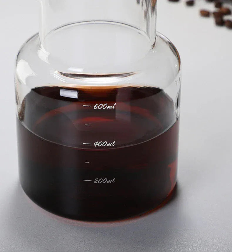 Cold Brew Coffee Pot Set with Filter Glass Dripper ICED Coffee Pot Maker High Quality Specialized Barista Accessories Espresso Cold Brew Coffee Pot Set with Filter Glass Dripper ICED Coffee Pot Maker High Quality Specialized Barista Accessories Espresso