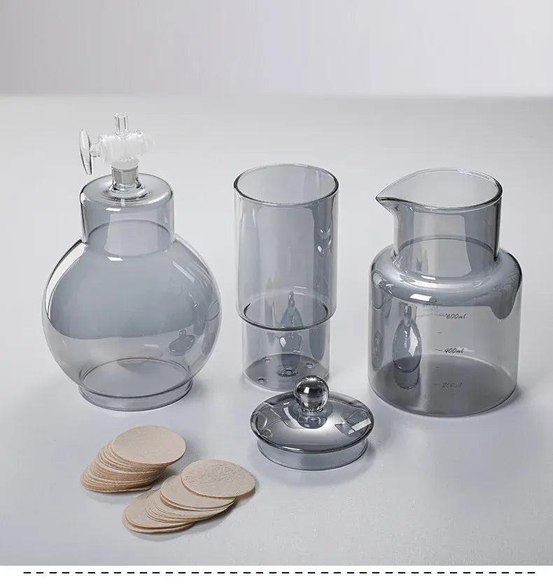 Cold Brew Coffee Pot Set with Filter Glass Dripper ICED Coffee Pot Maker High Quality Specialized Barista Accessories Espresso Cold Brew Coffee Pot Set with Filter Glass Dripper ICED Coffee Pot Maker High Quality Specialized Barista Accessories Espresso