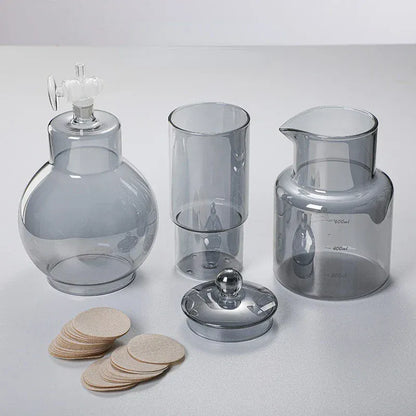 Cold Brew Coffee Pot Set with Filter Glass Dripper ICED Coffee Pot Maker High Quality Specialized Barista Accessories Espresso Cold Brew Coffee Pot Set with Filter Glass Dripper ICED Coffee Pot Maker High Quality Specialized Barista Accessories Espresso