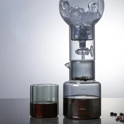 Cold Brew Coffee Pot Set with Filter Glass Dripper ICED Coffee Pot Maker High Quality Specialized Barista Accessories Espresso Cold Brew Coffee Pot Set with Filter Glass Dripper ICED Coffee Pot Maker High Quality Specialized Barista Accessories Espresso