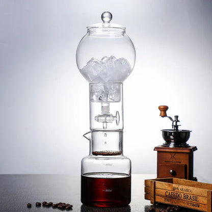 Cold Brew Coffee Pot Set with Filter Glass Dripper ICED Coffee Pot Maker High Quality Specialized Barista Accessories Espresso Cold Brew Coffee Pot Set with Filter Glass Dripper ICED Coffee Pot Maker High Quality Specialized Barista Accessories Espresso