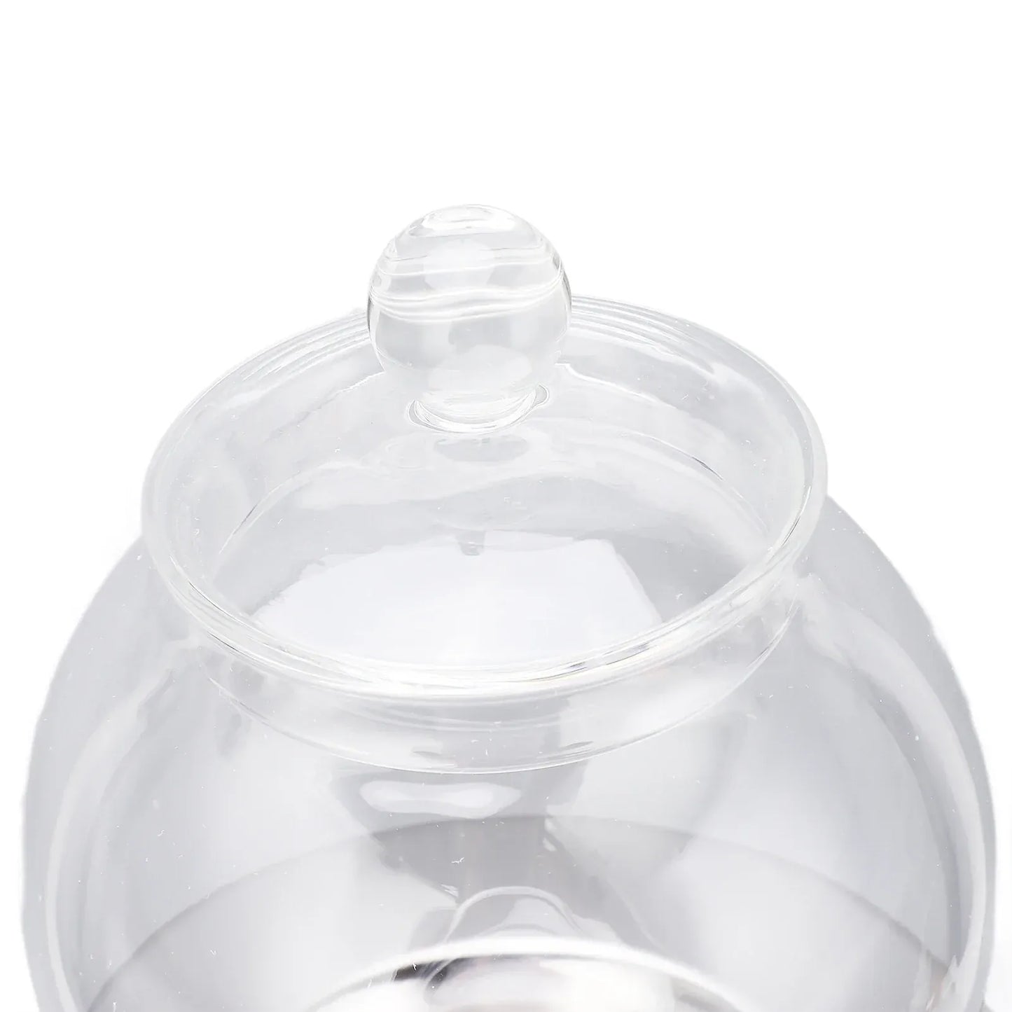 Cold Brew Drip Tower 600ml - Glass Ice Coffee Maker | Wahooly Cold Brew Drip Tower 600ml Reusable Glass Filtering Transparent Stainless Steel Stand DIY Ice Coffee Brew Tower Cold Brew Tower