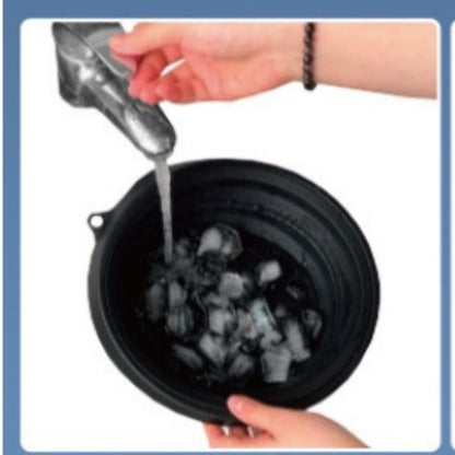 Collapsible Silicone Ice Basin Collapsible Silicone Ice Basin