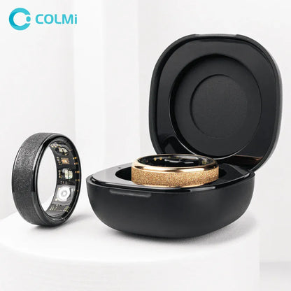 COLMI R10 Smart Ring - #1 Bestseller with Charging Case | Wahooly COLMI R10 Smart Ring with Charging Case for Men Women, Health and Sleep Monitor, 5ATM Waterproof, Multi-sport Mode