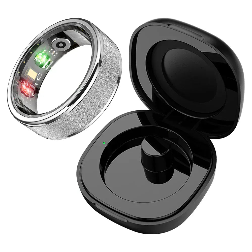 COLMI R10 Smart Ring - #1 Bestseller with Charging Case | Wahooly COLMI R10 Smart Ring with Charging Case for Men Women, Health and Sleep Monitor, 5ATM Waterproof, Multi-sport Mode