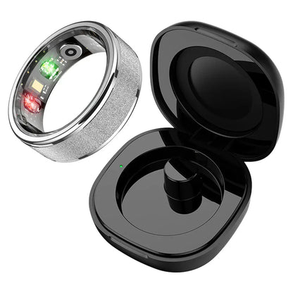 COLMI R10 Smart Ring - #1 Bestseller with Charging Case | Wahooly COLMI R10 Smart Ring with Charging Case for Men Women, Health and Sleep Monitor, 5ATM Waterproof, Multi-sport Mode