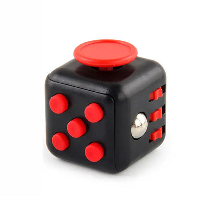 Compact Fidget Cube - Multi-Sensory Stress Relief for Anxiety & ADHD Compact Fidget Cube - Multi-Sensory Stress Relief Toy for Anxiety, ADHD & Focus