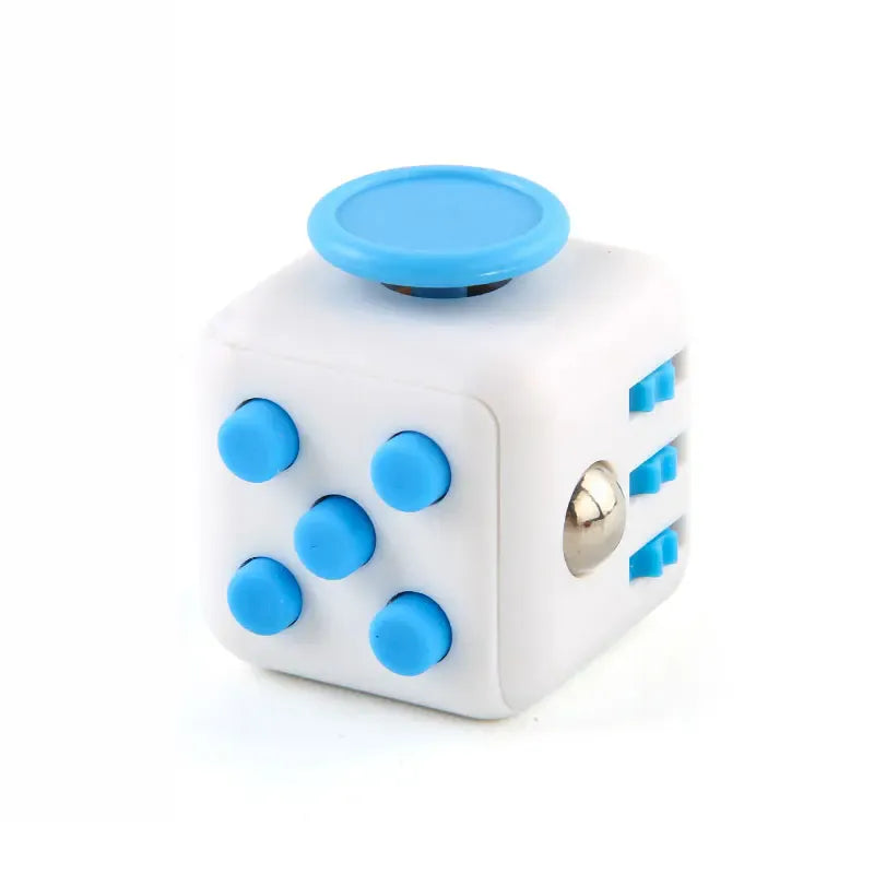 Compact Fidget Cube - Multi-Sensory Stress Relief for Anxiety & ADHD Compact Fidget Cube - Multi-Sensory Stress Relief Toy for Anxiety, ADHD & Focus