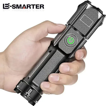 Compact LED Flashlight | USB Rechargeable, Waterproof, Zoomable – Camping & EDC Compact LED Flashlight – USB Rechargeable, Waterproof & Zoomable | Camping, Fishing & Everyday Carry
