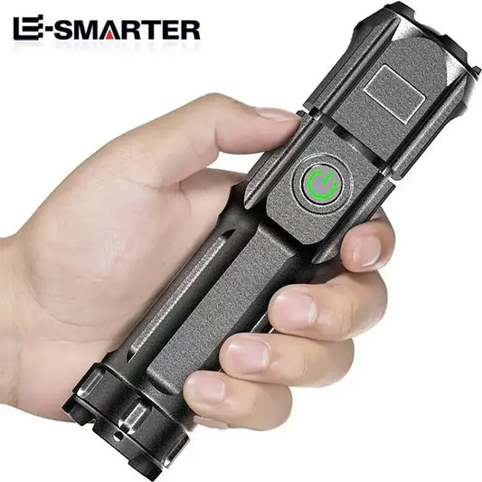 Compact LED Flashlight | USB Rechargeable, Waterproof, Zoomable – Camping & EDC Compact LED Flashlight – USB Rechargeable, Waterproof & Zoomable | Camping, Fishing & Everyday Carry
