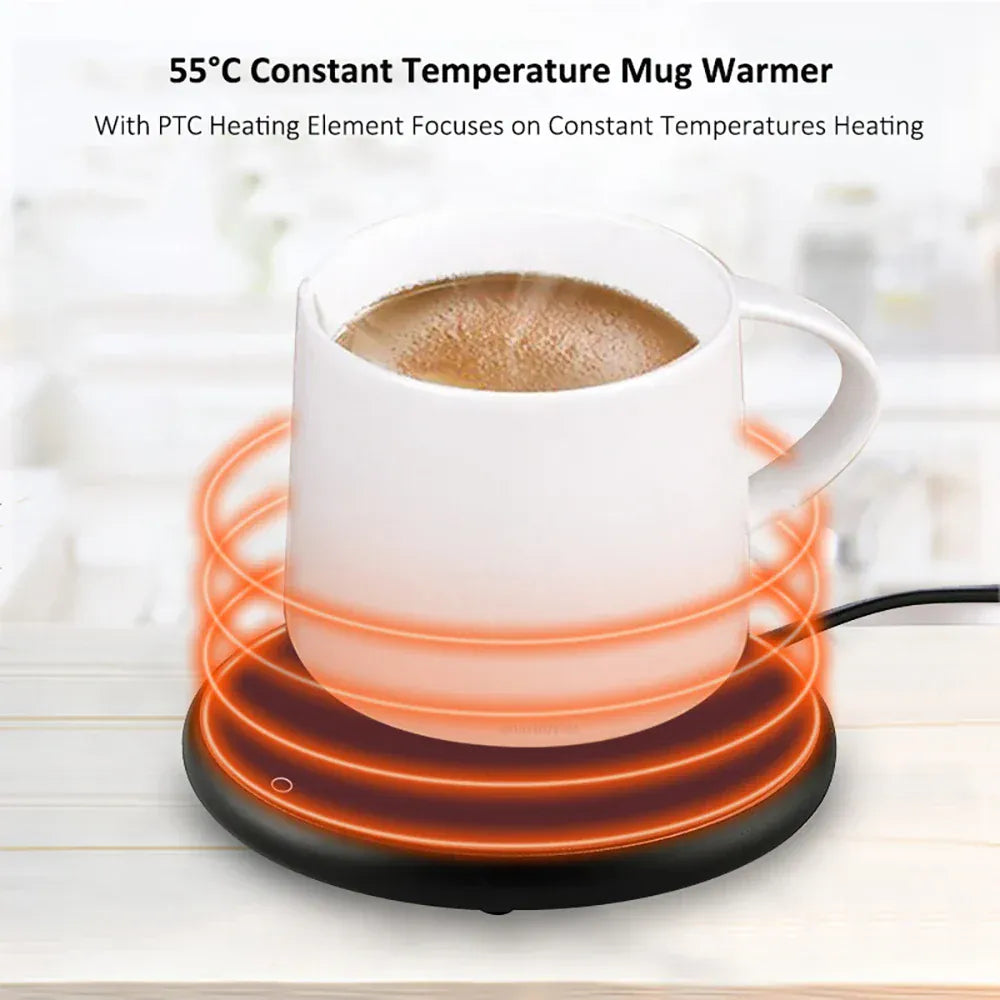 Cup Warmer USB Cup Heater Coffee Mug Warmer For Home Office Electric Heating Coaster Desktop Milk Tea Cup Warmer Heater Cup Warmer USB Cup Heater Coffee Mug Warmer For Home Office Electric Heating Coaster Desktop Milk Tea Cup Warmer Heater