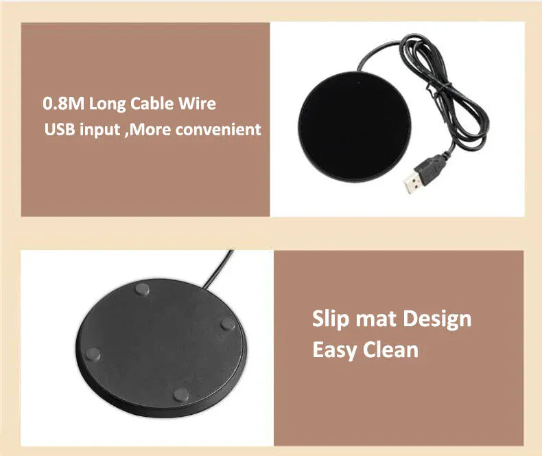 Cup Warmer USB Cup Heater Coffee Mug Warmer For Home Office Electric Heating Coaster Desktop Milk Tea Cup Warmer Heater Cup Warmer USB Cup Heater Coffee Mug Warmer For Home Office Electric Heating Coaster Desktop Milk Tea Cup Warmer Heater