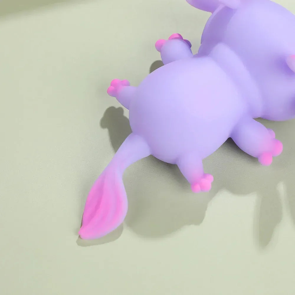 Cute Axolotl Squeeze Toys Stretch Design Fidget Doll Cartoon Fish Squishy Toy Stress Relief Multiple Color Slow Rebound Toys Cute Axolotl Squeeze Toys Stretch Design Fidget Doll Cartoon Fish Squishy Toy Stress Relief Multiple Color Slow Rebound Toys