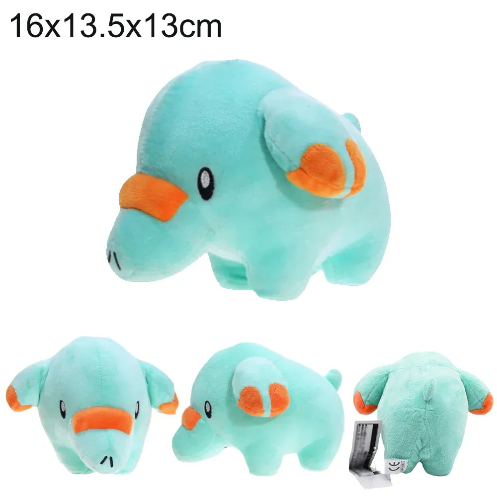 Cute Pokemon Plush Toy Porygon Shinx Litwick Cubone Wooper Phanpy Lugia Soft Stuffed Doll Pocket Monster Game Gifts for Friend Cute Pokemon Plush Toy Porygon Shinx Litwick Cubone Wooper Phanpy Lugia Soft Stuffed Doll Pocket Monster Game Gifts for Friend