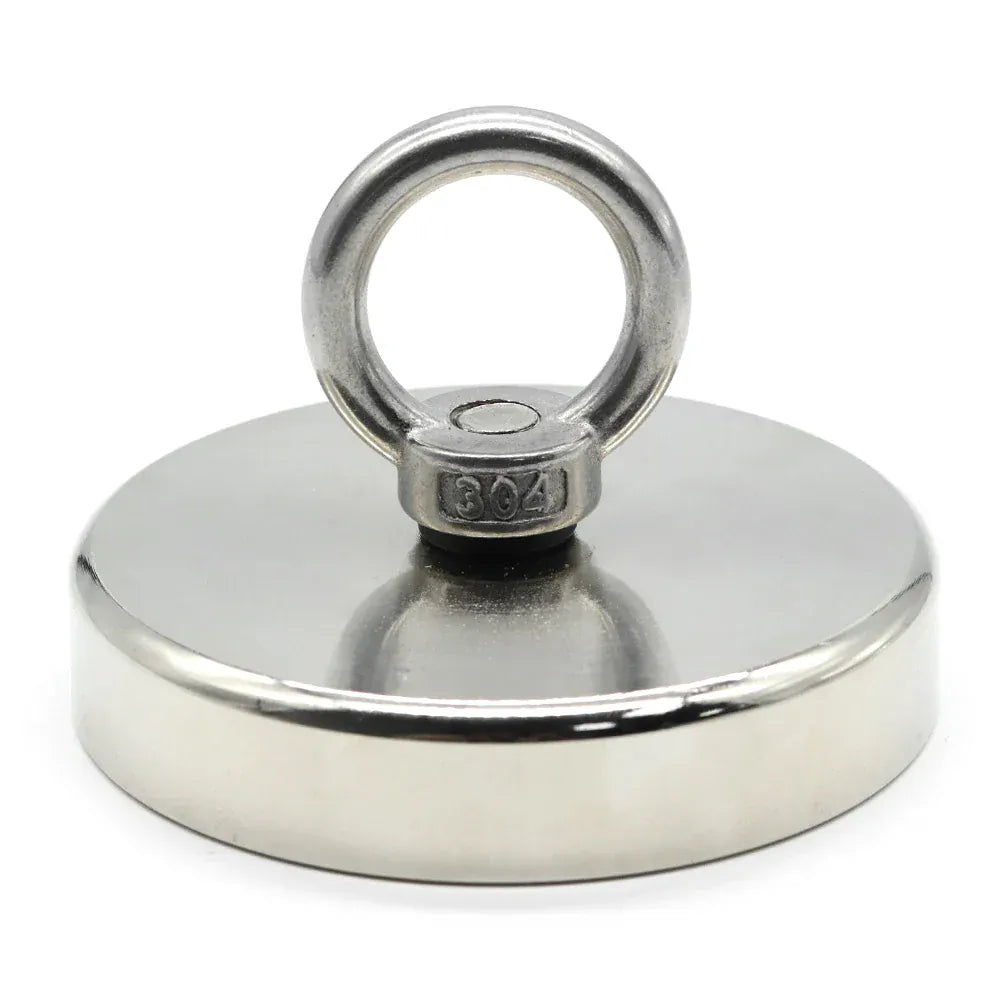 D16~D42mm Super Strong Neodymium Fishing Magnet N52 Heavy Duty Rare Earth Magnet with Countersunk Hole Eyebolt Salvage Magnetic D16~D42mm Super Strong Neodymium Fishing Magnet N52 Heavy Duty Rare Earth Magnet with Countersunk Hole Eyebolt Salvage Magnetic