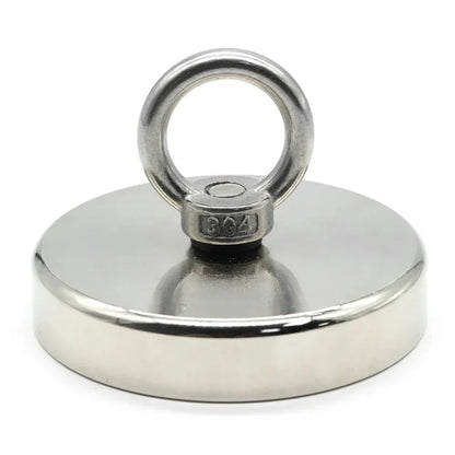 D16~D42mm Super Strong Neodymium Fishing Magnet N52 Heavy Duty Rare Earth Magnet with Countersunk Hole Eyebolt Salvage Magnetic D16~D42mm Super Strong Neodymium Fishing Magnet N52 Heavy Duty Rare Earth Magnet with Countersunk Hole Eyebolt Salvage Magnetic