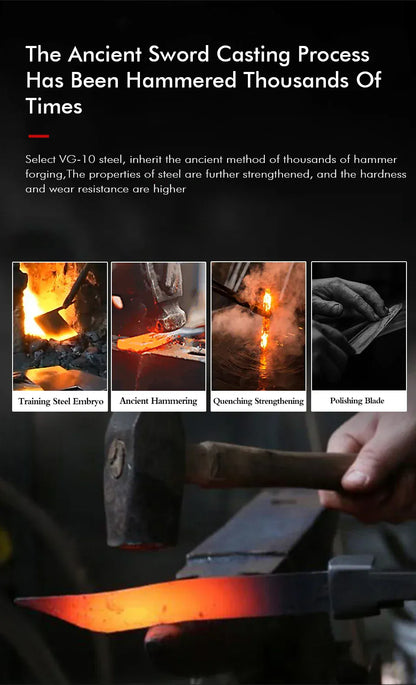 Damascus Steel Japanese Kitchen Knife, PRO Chef Knife, Handmade Damascus Steel Japanese Kitchen Knife, PRO Chef Knife, Handmade