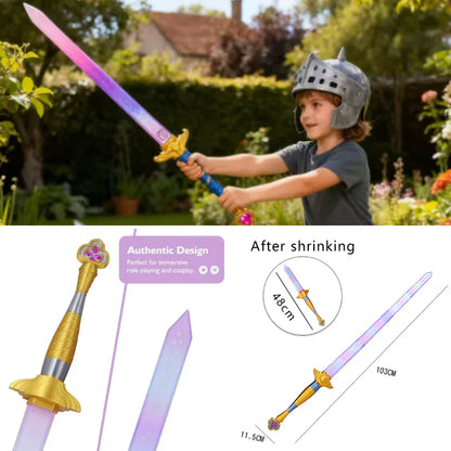 Demon Hunter Hight Quality Cosplay Rumi Sword With Symbol Outfits Prop Scalable Purple Long Sword Accessories Roleplay Prop Gift Demon Hunter Hight Quality Cosplay Rumi Sword With Symbol Outfits Prop Scalable Purple Long Sword Accessories Roleplay Prop Gift