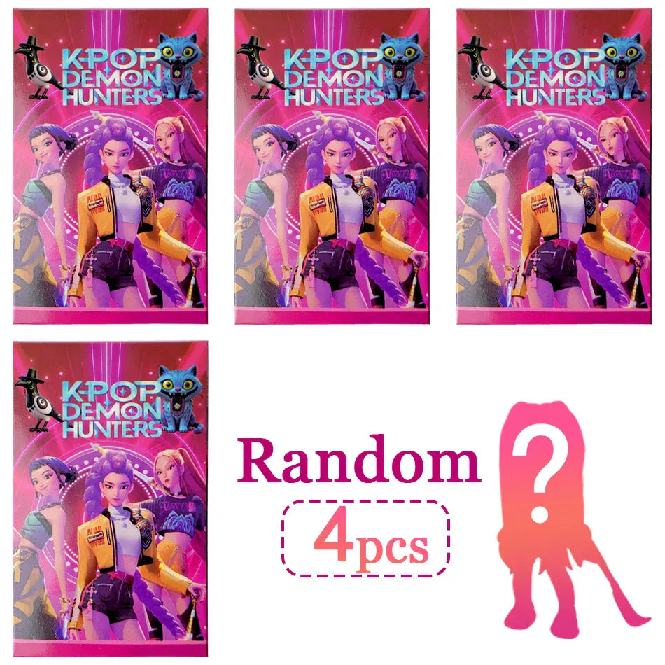 Demon Hunters-figura de Anime Kpop Demon Hunters-figura de Anime Kpop