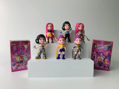 Demon Hunters-figura de Anime Kpop Demon Hunters-figura de Anime Kpop