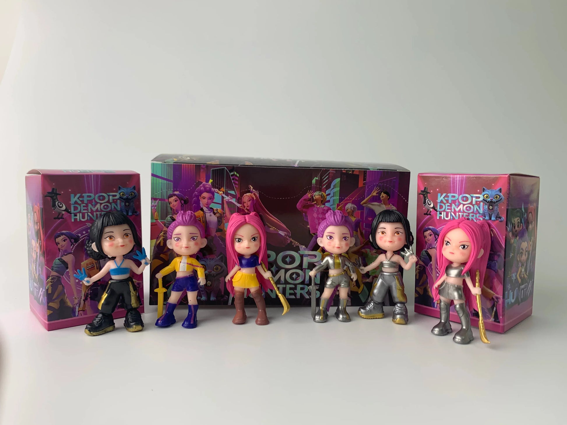 Demon Hunters-figura de Anime Kpop Demon Hunters-figura de Anime Kpop