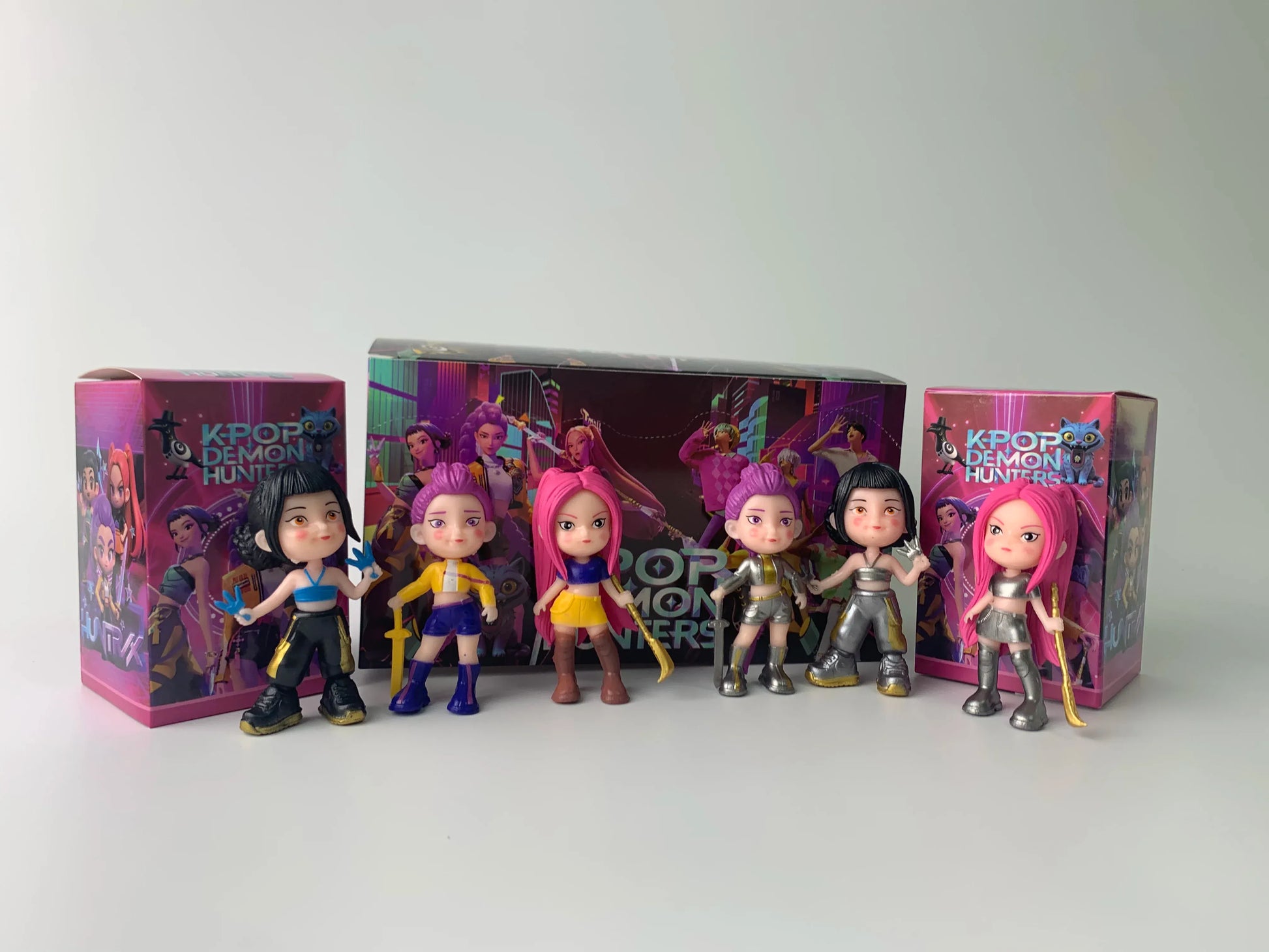 Demon Hunters-figura de Anime Kpop Demon Hunters-figura de Anime Kpop