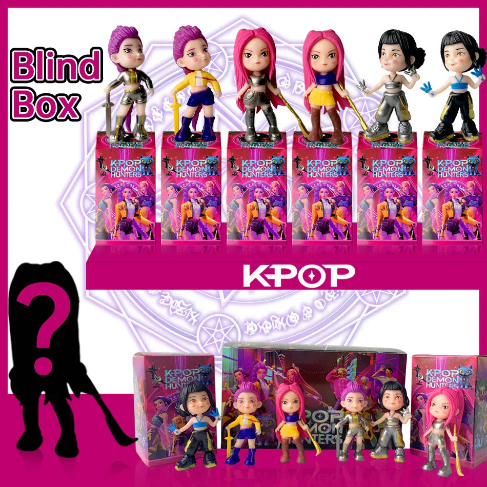 Demon Hunters-figura de Anime Kpop Demon Hunters-figura de Anime Kpop