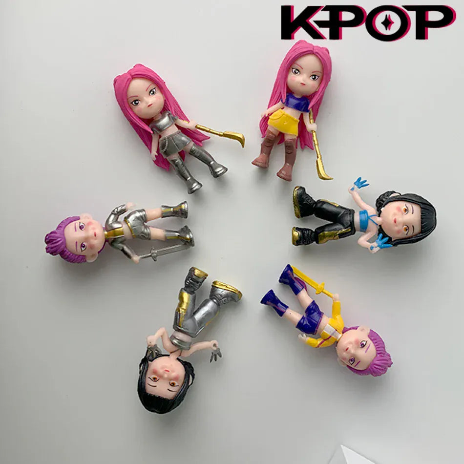 Demon Hunters-figura de Anime Kpop Demon Hunters-figura de Anime Kpop