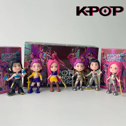 Demon Hunters-figura de Anime Kpop Demon Hunters-figura de Anime Kpop