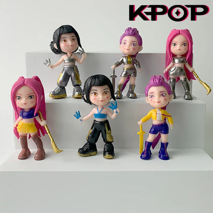 Demon Hunters-figura de Anime Kpop Demon Hunters-figura de Anime Kpop