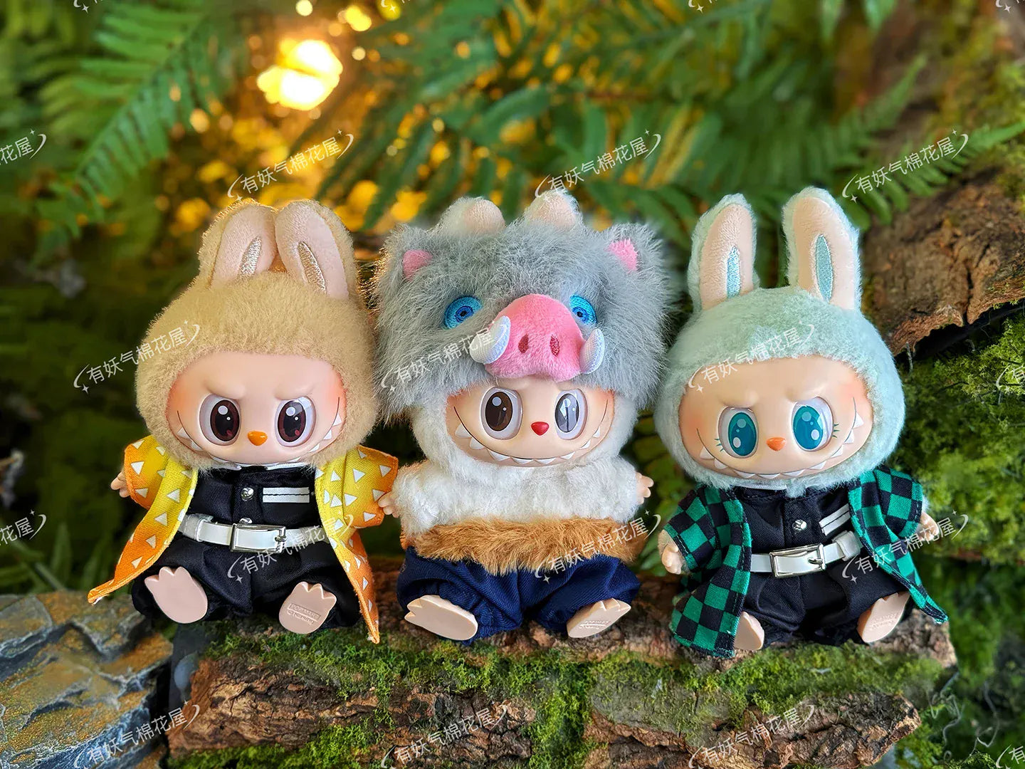 Demon Slayer: Blade Rabubu Clothes 17cm Doll Clothes For Labubu Sit Party Doll Clothes Tanjiro Clothes Demon Slayer: Blade Rabubu Clothes 17cm Doll Clothes For Labubu Sit Party Doll Clothes Tanjiro Clothes