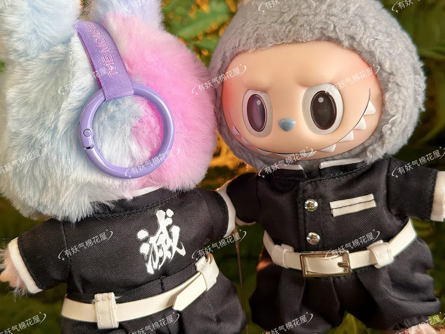 Demon Slayer: Blade Rabubu Clothes 17cm Doll Clothes For Labubu Sit Party Doll Clothes Tanjiro Clothes Demon Slayer: Blade Rabubu Clothes 17cm Doll Clothes For Labubu Sit Party Doll Clothes Tanjiro Clothes