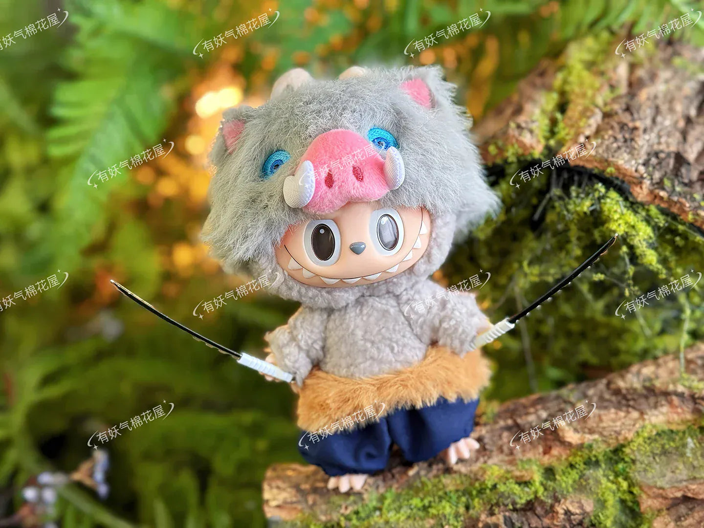 Demon Slayer: Blade Rabubu Clothes 17cm Doll Clothes For Labubu Sit Party Doll Clothes Tanjiro Clothes Demon Slayer: Blade Rabubu Clothes 17cm Doll Clothes For Labubu Sit Party Doll Clothes Tanjiro Clothes