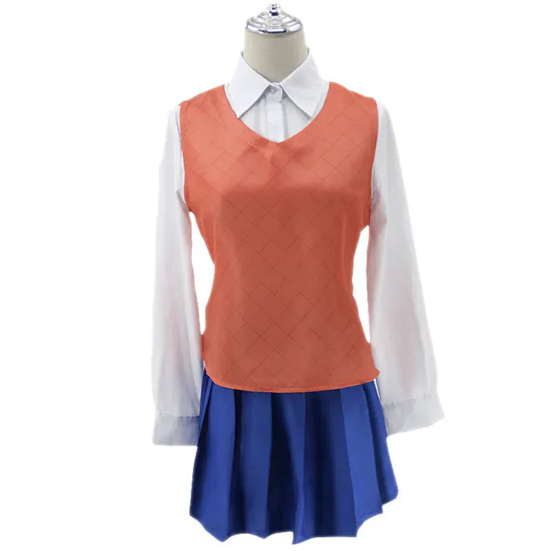Doki Doki Literature Club cosplay costume Japanese school uniform Monika cosplay costume in stock Doki Doki Literature Club cosplay costume Japanese school uniform Monika cosplay costume in stock