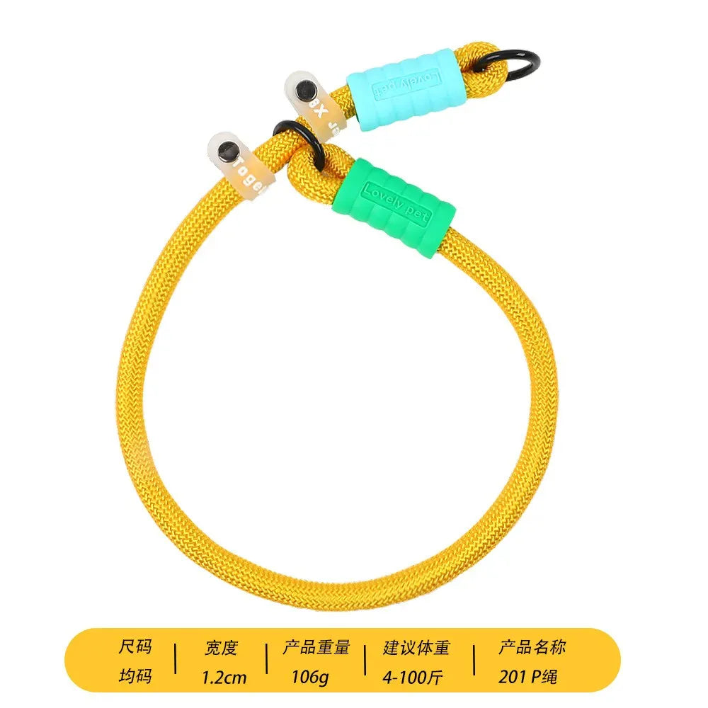 Double Dog Leash – Walk Two Dogs at Once with Coupler & P-Chain | Wahooly Double Dog Leash – Walk Two Dogs at Once with One-to-Two Coupler & P-Chain