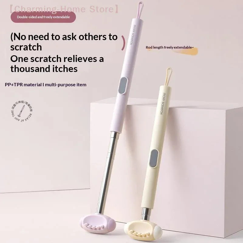 Double-Sided Telescopic Back Scratcher | Wahooly Double-Sided Telescopic Back Scratcher with Non-Slip Grip
