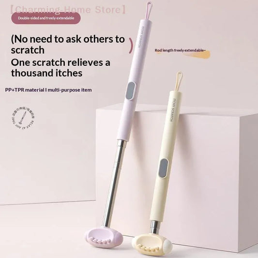 Double-Sided Telescopic Back Scratcher | Wahooly Double-Sided Telescopic Back Scratcher with Non-Slip Grip