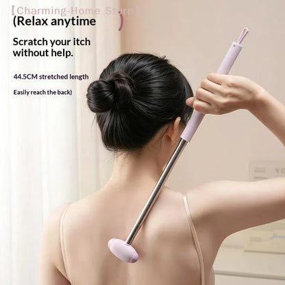 Double-Sided Telescopic Back Scratcher | Wahooly Double-Sided Telescopic Back Scratcher with Non-Slip Grip