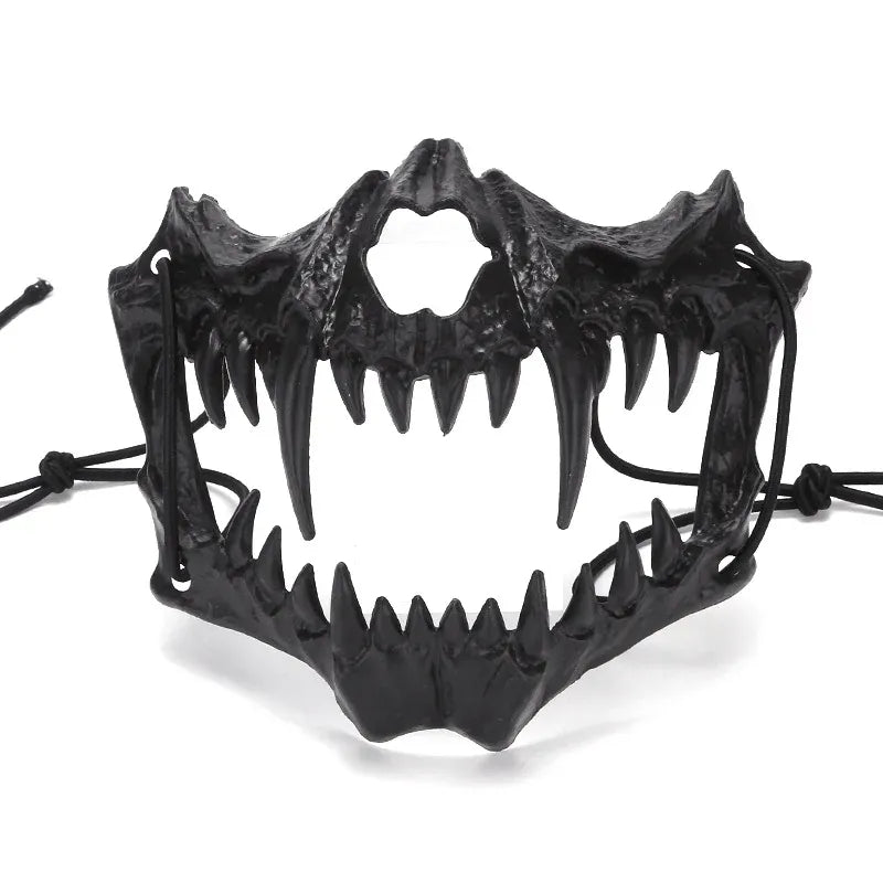 Dragon God Half Face Mask – Fierce Halloween & Cosplay Costume Mask Dragon God Half Face Mask – Fierce COS Costume Mask for Halloween & Cosplay